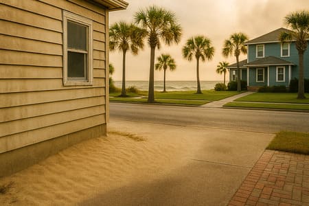 How Sand and Salt Air Impact Surfaces in Pensacola Neighborhoods